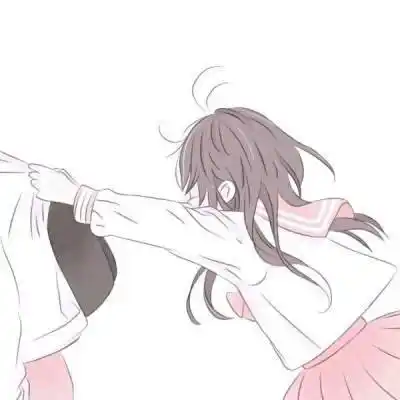 一左一右创意情侣头像美不过你我曾经