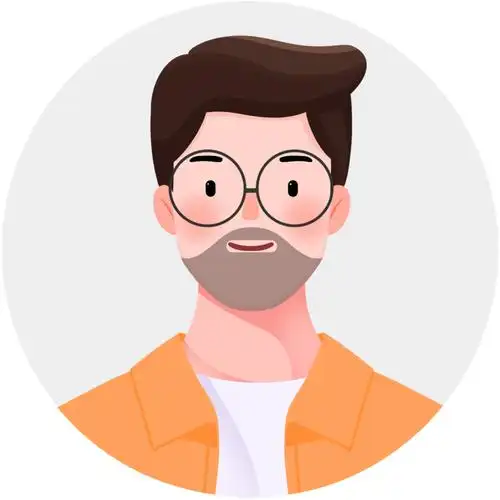 成熟简约卡通手绘动漫男生头像图片