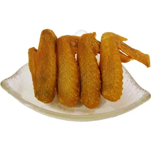 包邮风干鸡翅400g振城香辣油炸烤翅梅州客家鸡肉零食
