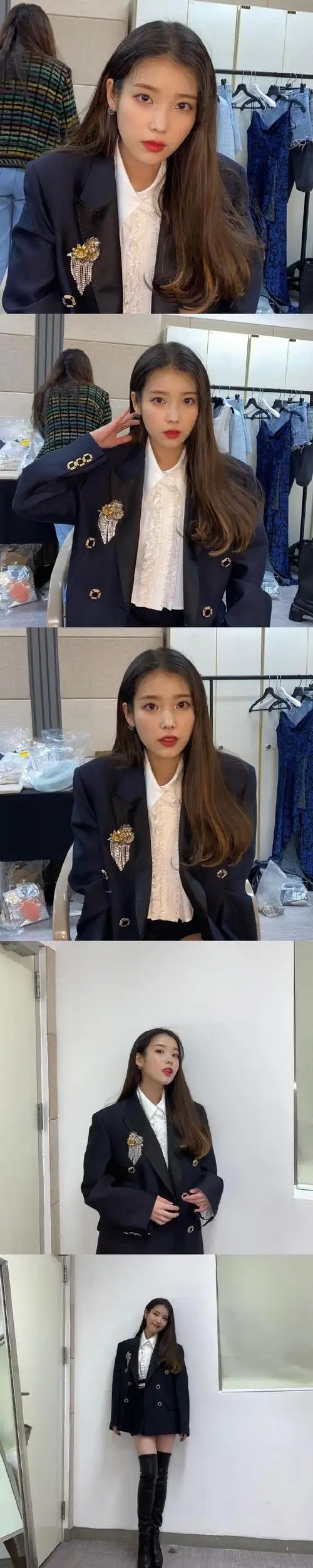 iu李知恩,早期的自拍