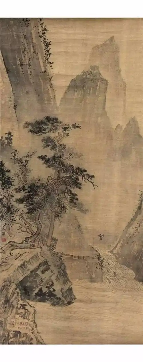 画水百图,千姿百态_山水画_许道宁_大同