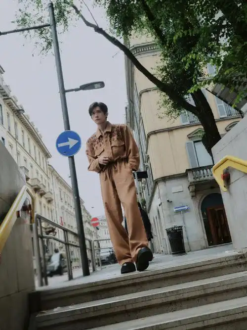 米兰男装周##易烊千玺 米兰时装周