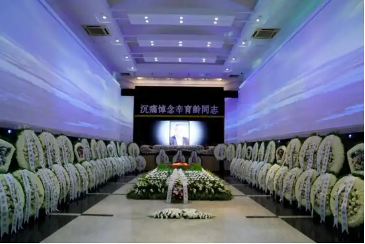 辛育龄同志遗体告别仪式在京举行