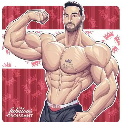 这是我见过最炸裂的肌肉漫画,没有之一!