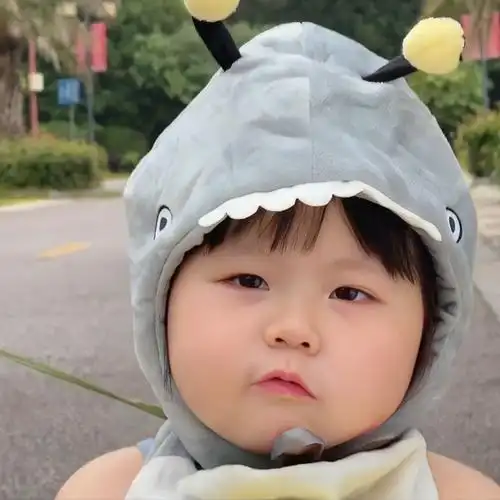 网红小孩瑶一瑶蜜蜂装头像图片可爱大全_多美图