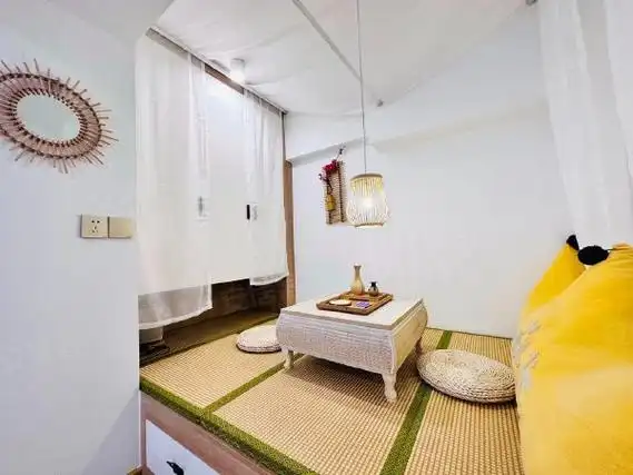 南宁良庆良庆镇天誉城(商住楼)天誉城日式原木色一居室!实拍实图!