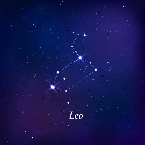 十二星座狮子座图片素材