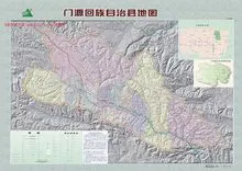 门源回族自治县地图