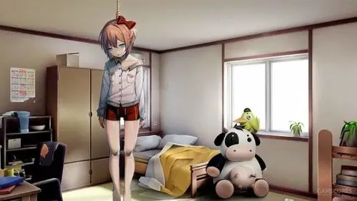 sayori上吊自杀了.