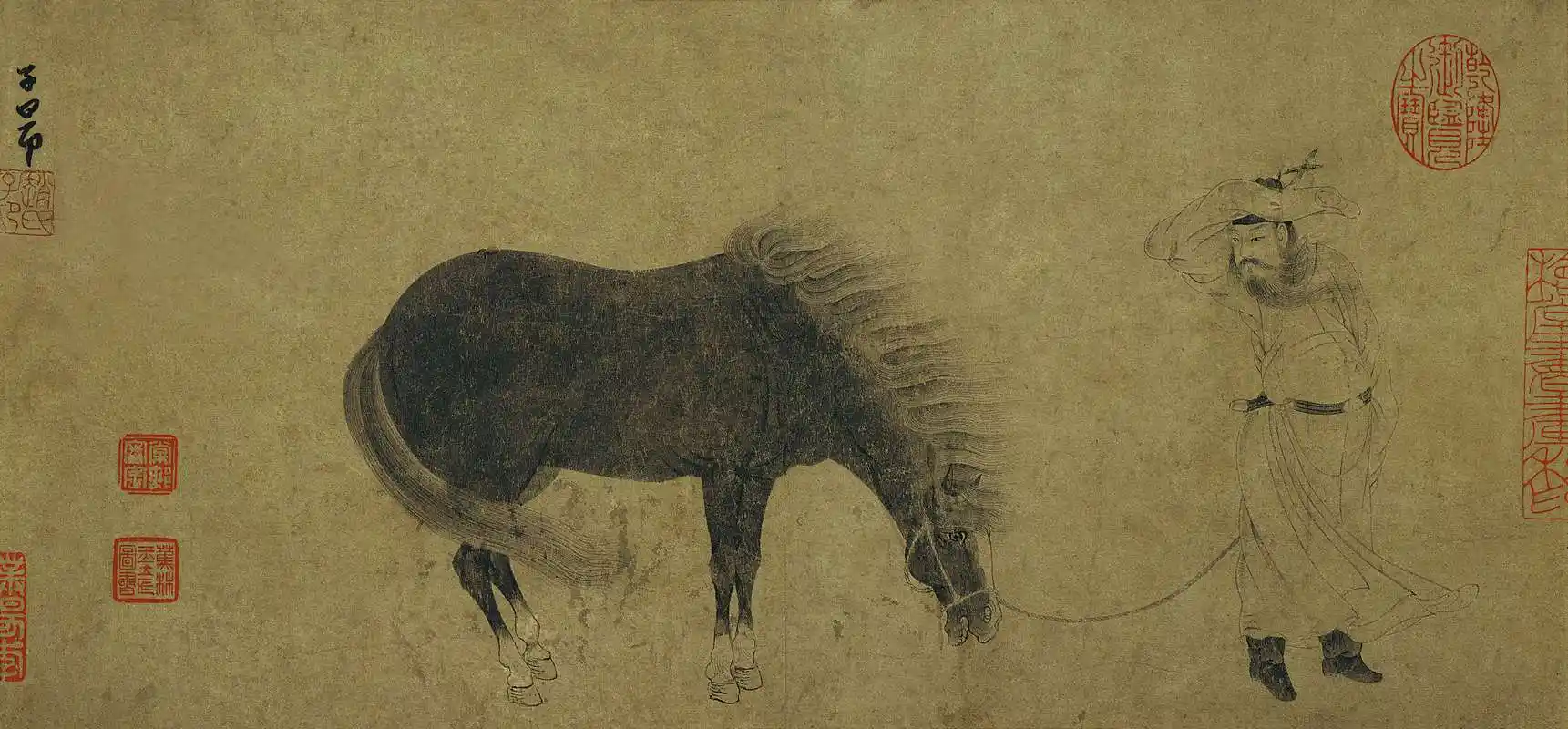 读画赏析|赵孟頫《调良图》