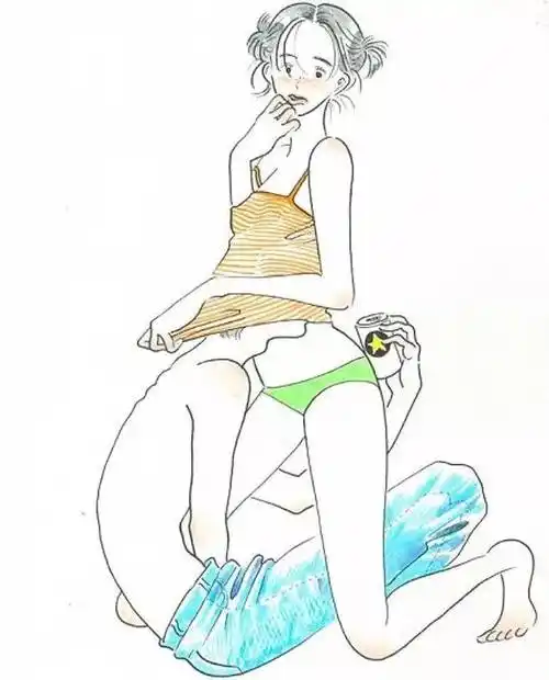 污到没朋友小姐姐画的小情画看的我老脸一红