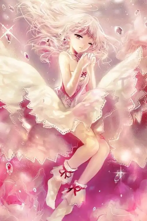 十二星座的天使画像唯美动人的双鱼座