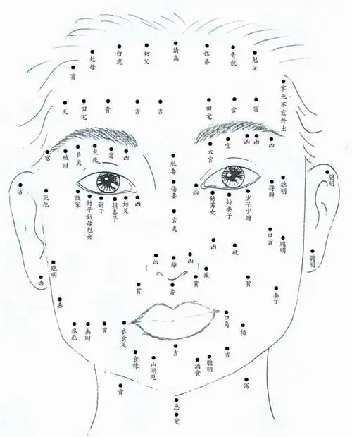 痣相图怎么分左右才对—点痣后运气变了…-天晟网