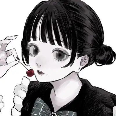 高清快手很火的女生动漫头像图片