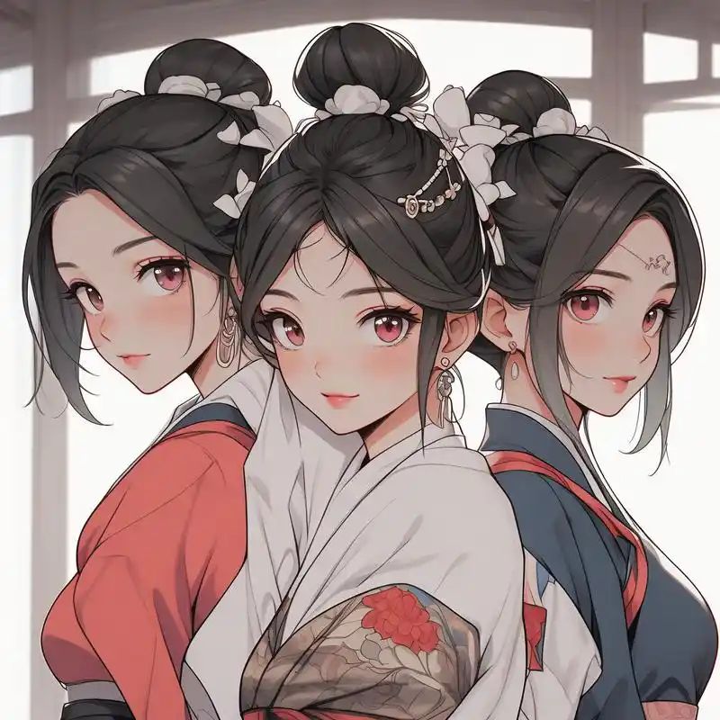 93三姐妹头像来啦～快叫上闺蜜一起用93 超好看的三人闺蜜头像,快