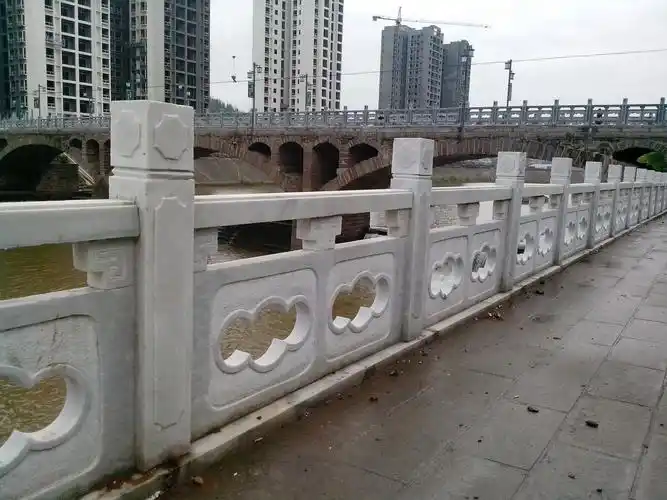 厂家直销青石花岗岩汉白玉石栏杆图片大全,宜昌天键石业有限公司