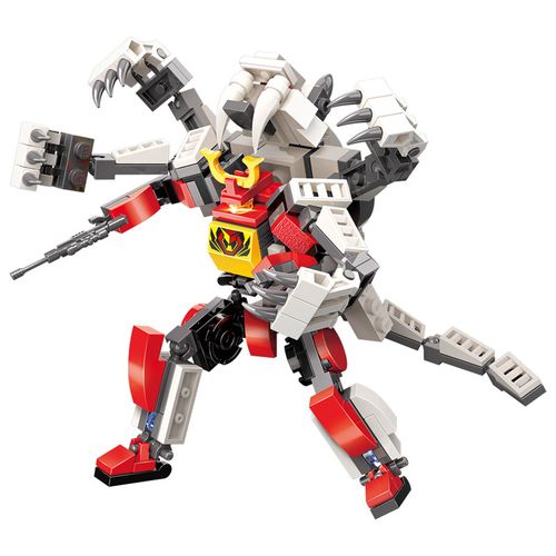 乐高男孩子拼装变形合体机器人机甲儿童益智拼插塑料积木