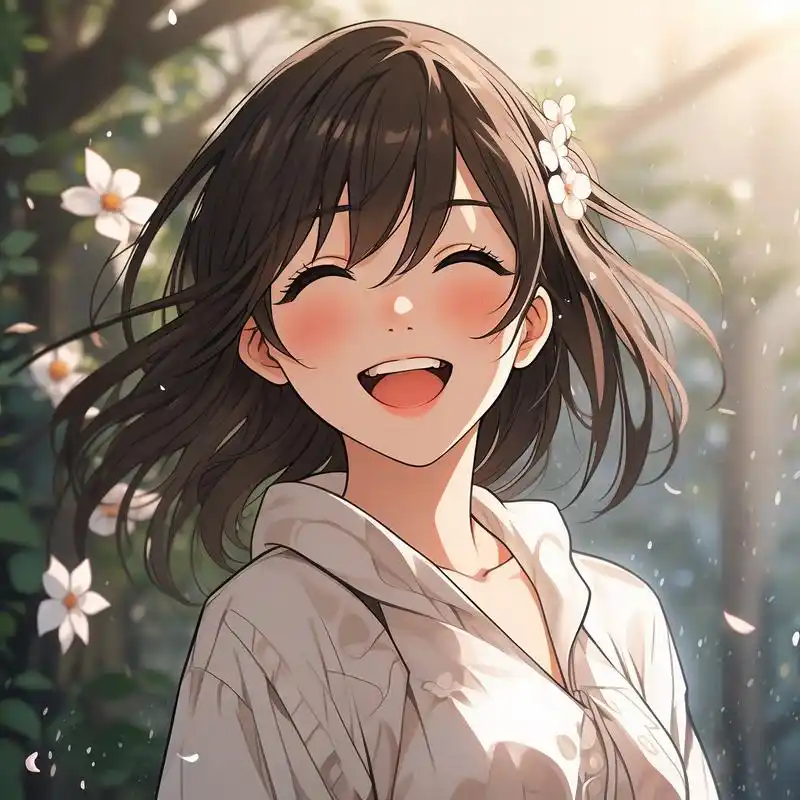 治愈系动漫女生头像94