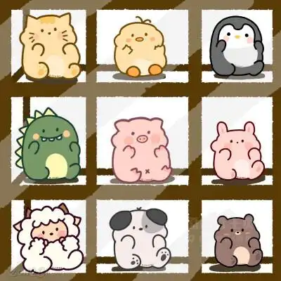 超萌小恐龙q版头像