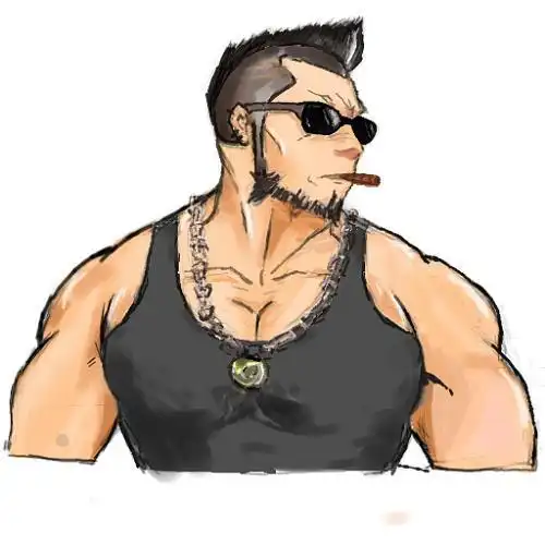 肌肉男图片头像霸气动漫