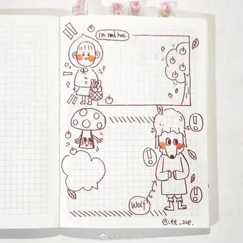 小可爱的手帐排版来啦七七zoe