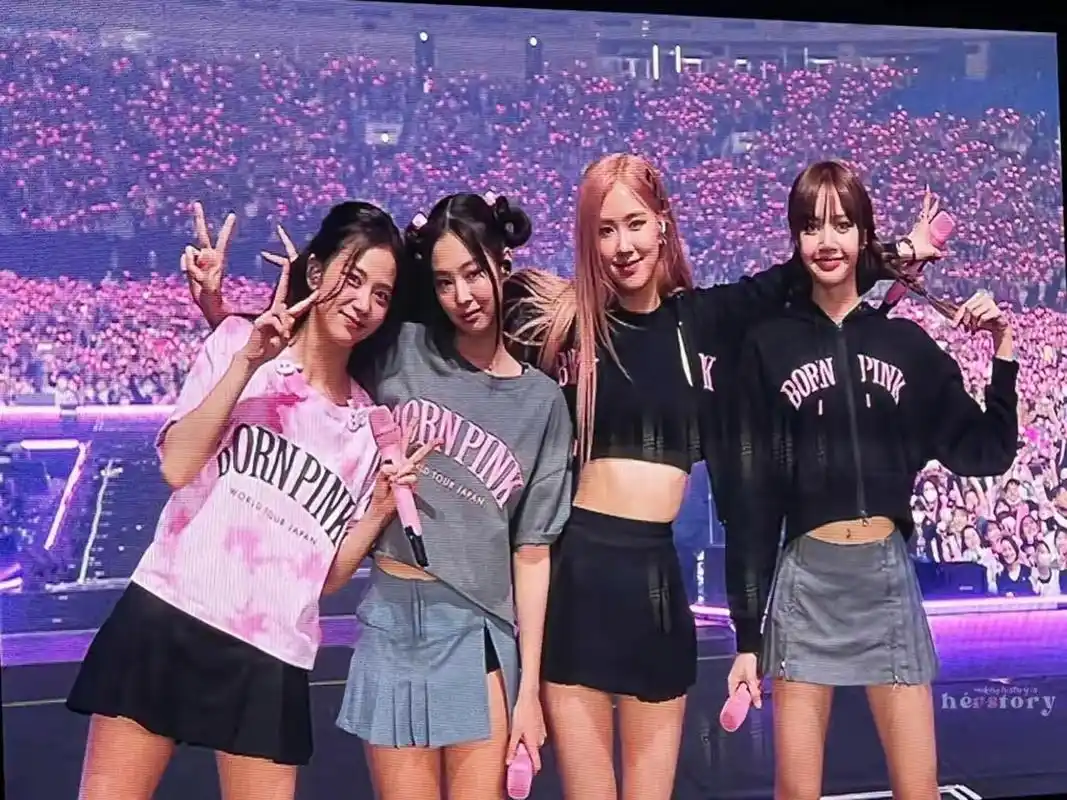 网友:jennie和lisa演唱会上暴露的穿着,引起了粉丝们的争议