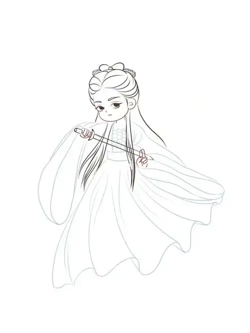 画画  #画画的日常  #神仙姐姐刘亦菲  #小龙女