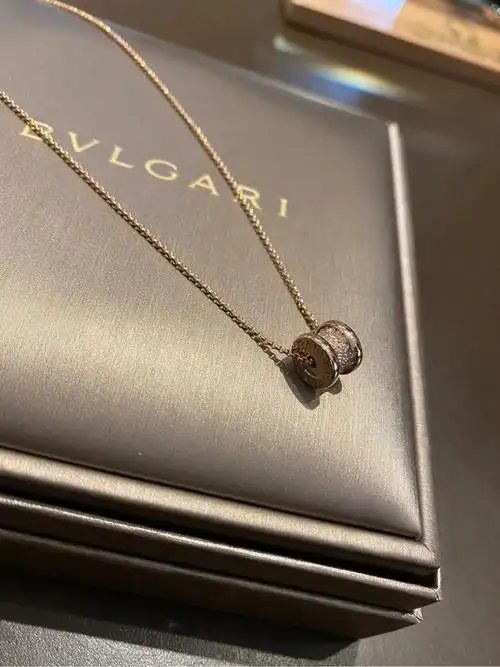 在途现货bvlgari宝格丽玫瑰金小蛮腰项链型号cl857518
