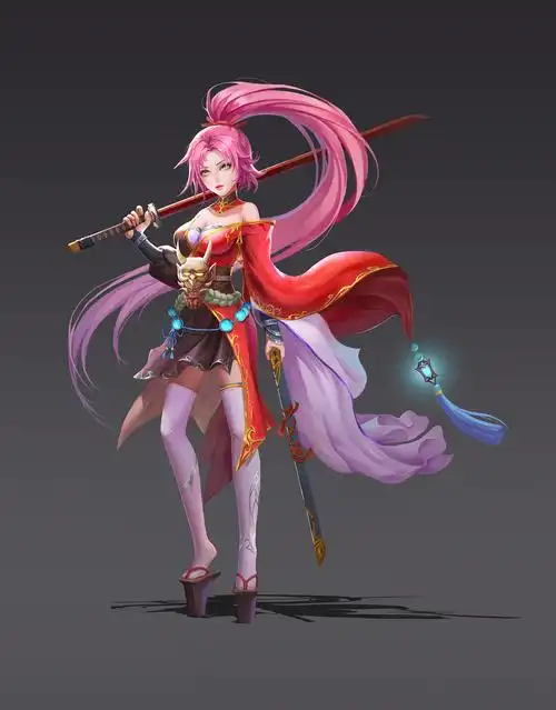 原画人物|插画|游戏原画|烟语平生 - 原创作品 - 站酷 (zcool)