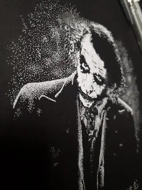 永远的丑爷--希斯莱杰|纯艺术|绘画|铁将军呐_临摹作品-站酷zcool