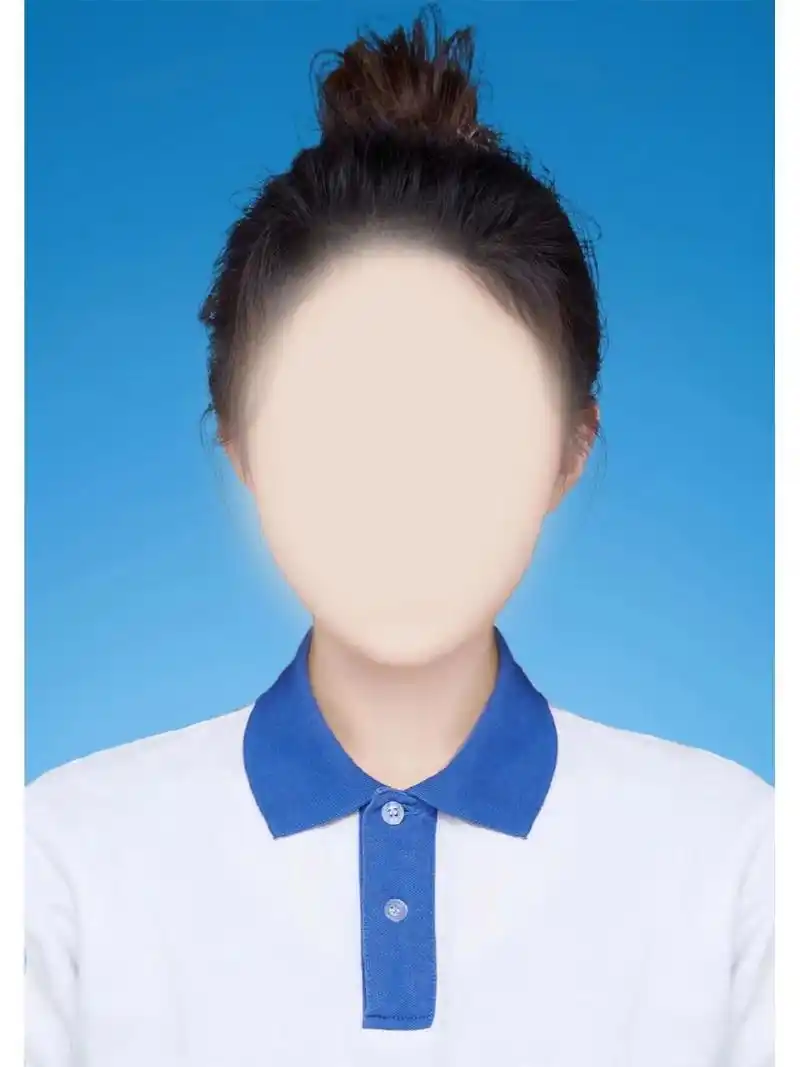 需要蓝底的要求可修图 最近需要交蓝底证件照的姐妹可以试试这些模板