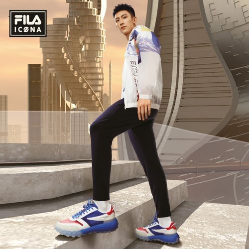 【黄景瑜同款】fila斐乐男鞋跑步鞋男2021秋季gara防滑耐磨运动鞋男士