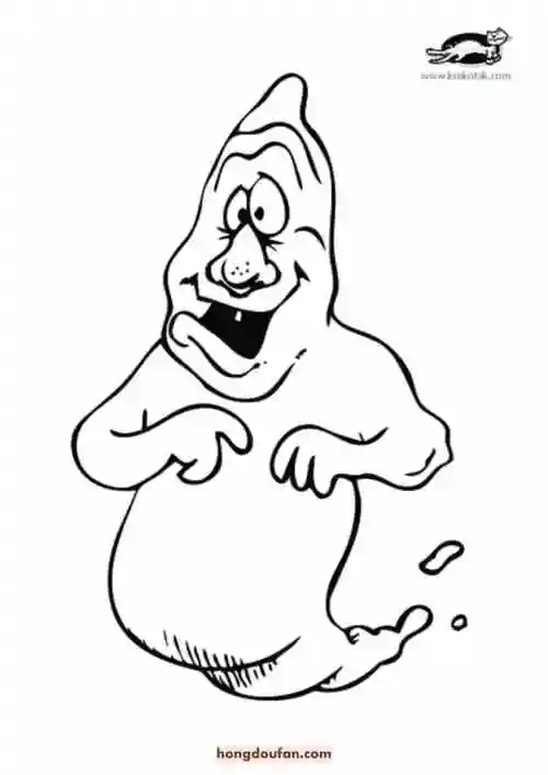 红豆饭小学生简笔画大全