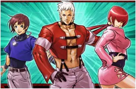 大蛇队的暴走三人组七枷社,夏尔米和克里斯,在拳皇97中可以用秘籍调