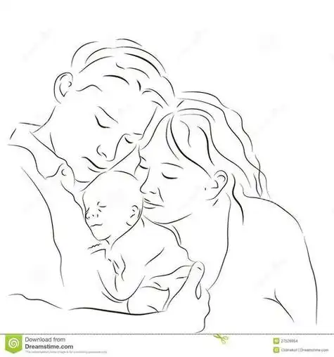 婴儿简笔画简单画法儿童学画小宝宝简笔画步骤教程婴儿简笔画简单画法