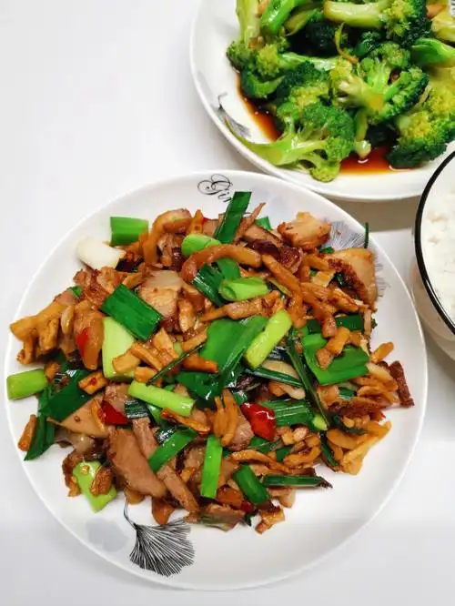 记录日常萝卜干炒腊肉