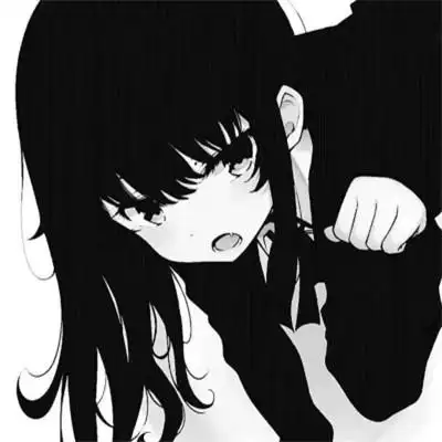 优质黑白动漫女头