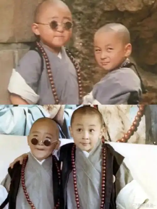 小时候的释小龙