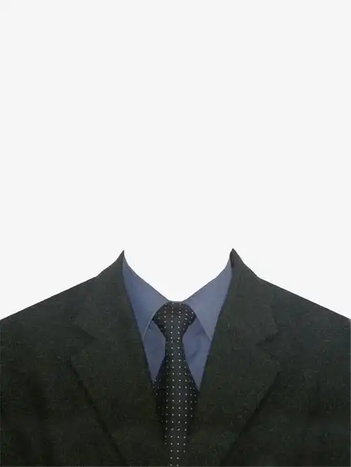 透明正装照片模板png图片-国外素材网