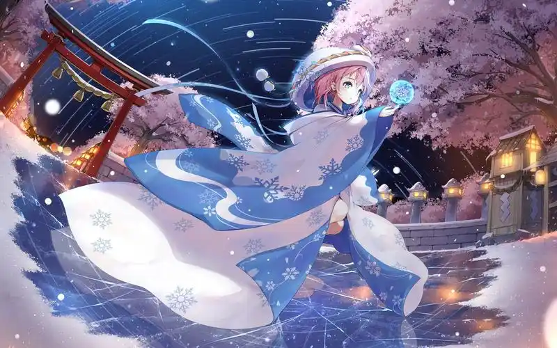 【动态壁纸】方舟指令回忆杀,雪女会动了!