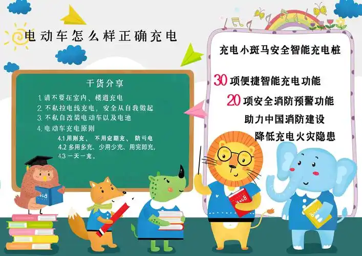 电动车安全充电常识:特别是有电动车的家庭,掌握基本的充电方法,火灾