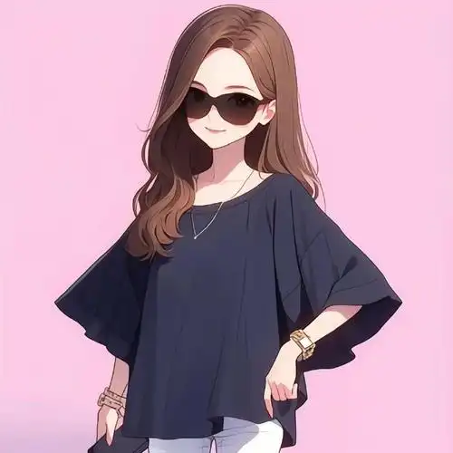 戴墨镜的女生,酷毙了#分享图片##女生头像##无水印头像##高清女头