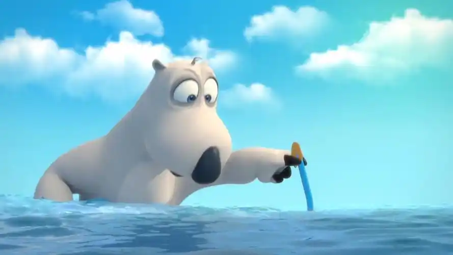 倒霉熊动漫:倒霉熊在机场 拿错皮箱 结果尴尬了