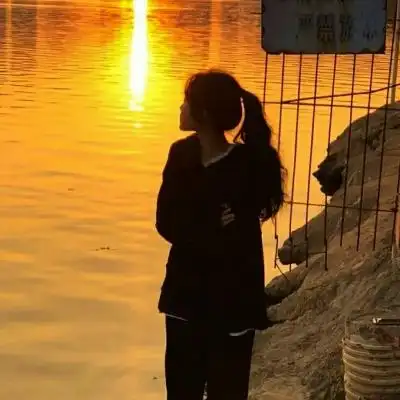 日落女头望喜_微信头像_我要个性网