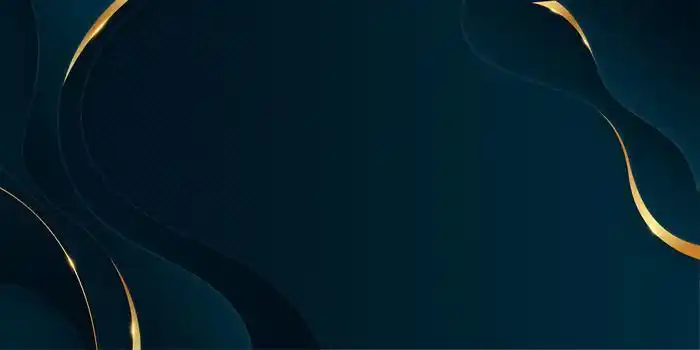 深绿色简约大气商务几何名片背景