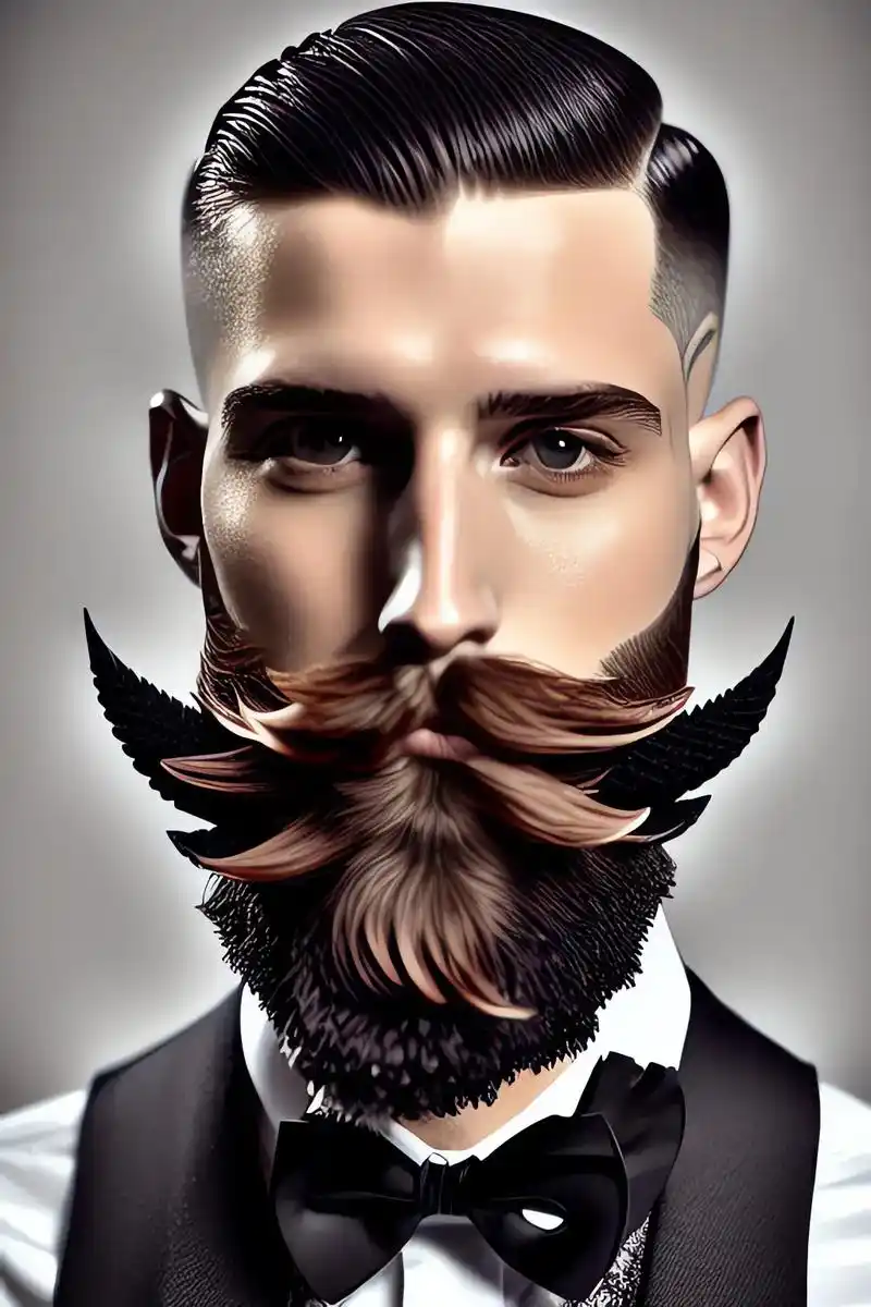 非卖品潮爆胡子造型