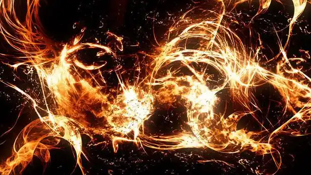 超酷的火花和火光残绕效果ps笔刷