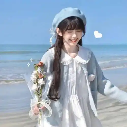 ins女生头像 | 心怀阳光,一直前进_nice_漂亮_微信