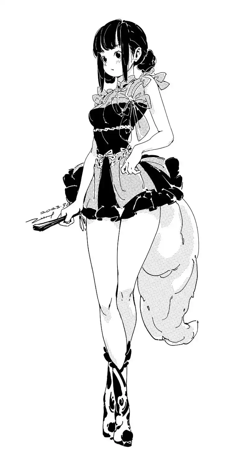 大长腿.想画点漫画,可惜没有好故事#板绘 #线稿 #二次元原 - 抖音