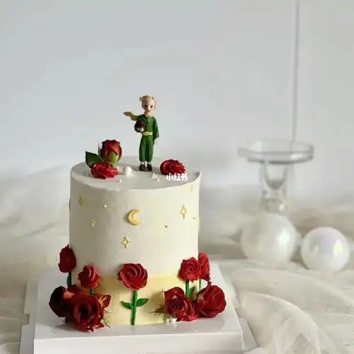 小王子生日蛋糕98